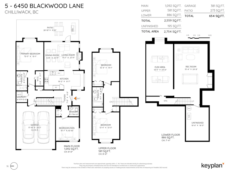 5-6450 Blackwood Lane, Chilliwack, BC, V2R 5Z3 - 2