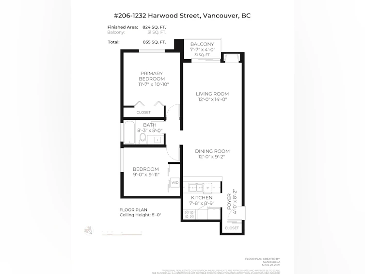 206-1232 Harwood Street, Vancouver, BC, V6E 1S2 - 21