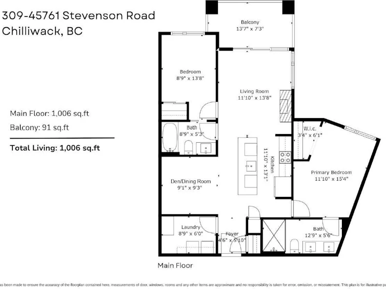 309-45761 Stevenson Road, Chilliwack, BC, V2R 0Y7 - 5