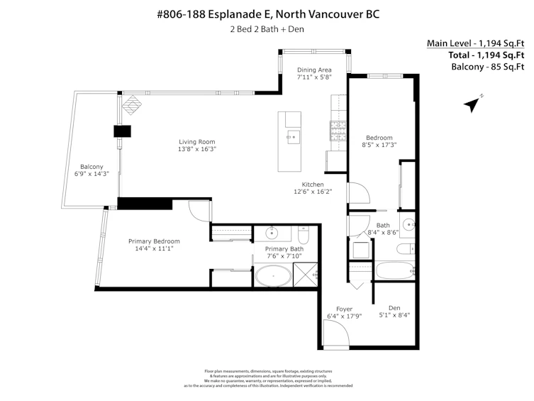 806-188 E Esplanade Avenue, North Vancouver, BC, V7L 4Y1 - 40