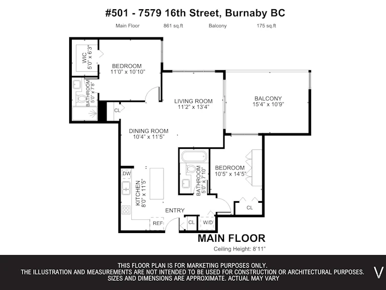 501-7579 16th Street, Burnaby, BC, V3N 0H7 - 30