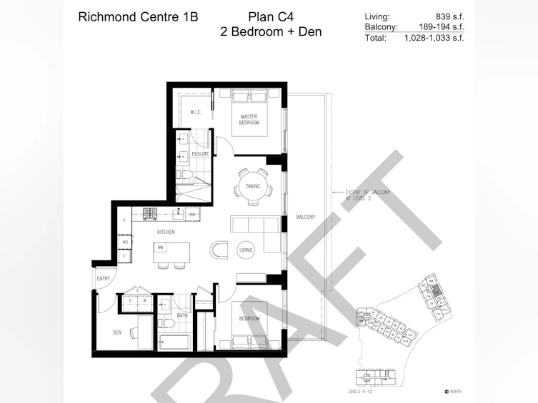 1103-6788 Minoru Boulevard, Richmond, BC, V6Y 0M6 - 3