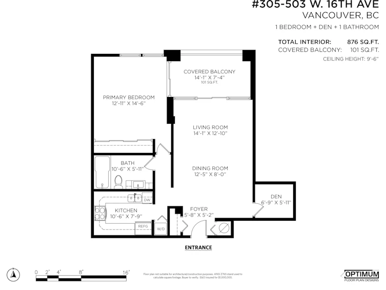 305-503 W 16th Avenue, Vancouver, BC, V5Z 4N3 - 21