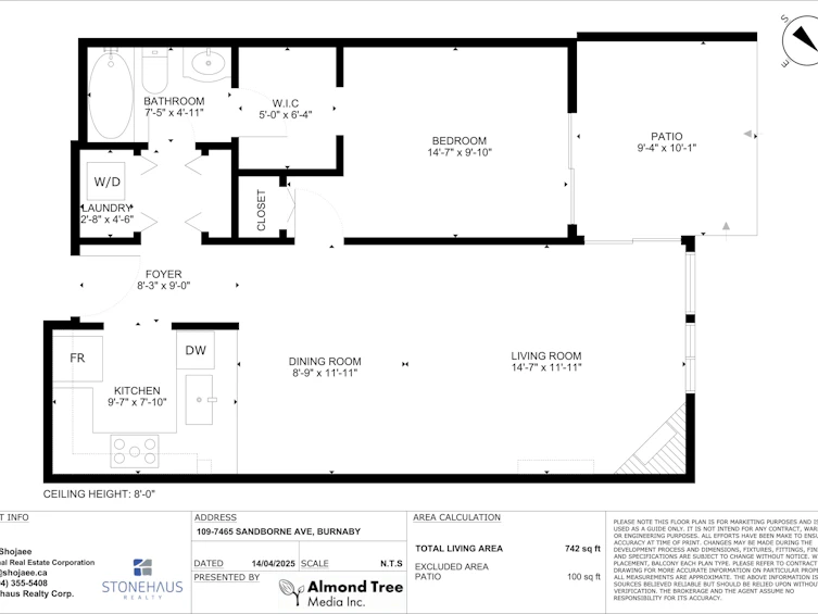 109-7465 Sandborne Avenue, Burnaby, BC, V3N 4W7 - 18