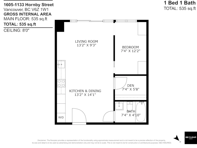 1605-1133 Hornby Street, Vancouver, BC, V6Z 1W1 - 26