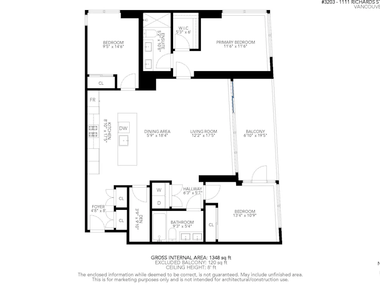 3203-1111 Richards Street, Vancouver, BC, V6B 0S3 - 40