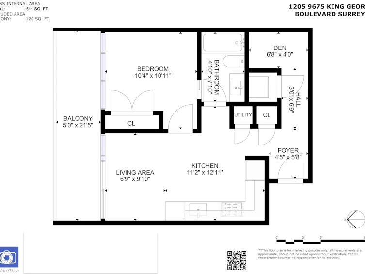 1205-9675 King George Boulevard, Surrey, BC, V3T 2V3 - 30