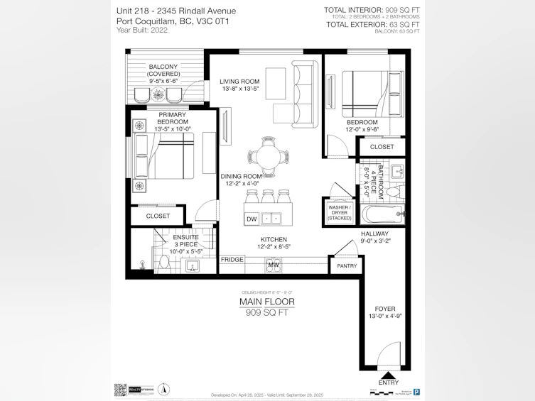 218-2345 Rindall Avenue, Port Coquitlam, BC, V3C 1V3 - 36