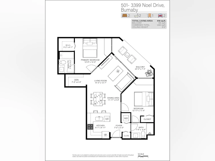 501-3399 Noel Drive, Burnaby, BC, V3J 0G8 - 39
