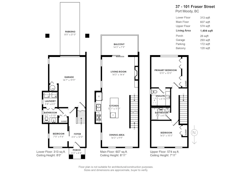 37-101 Fraser Street, Port Moody, BC, V3H 0C6 - 31