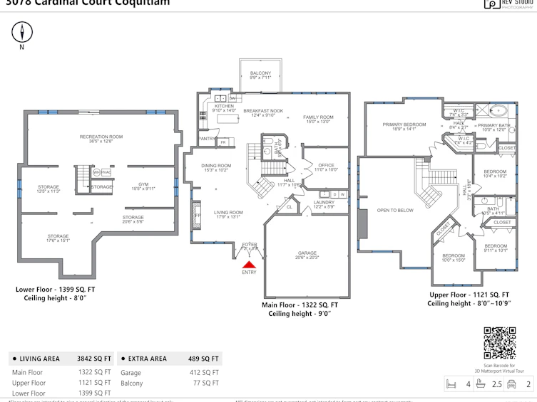 3078 Cardinal Court, Coquitlam, BC, V3E 3C4 - 6