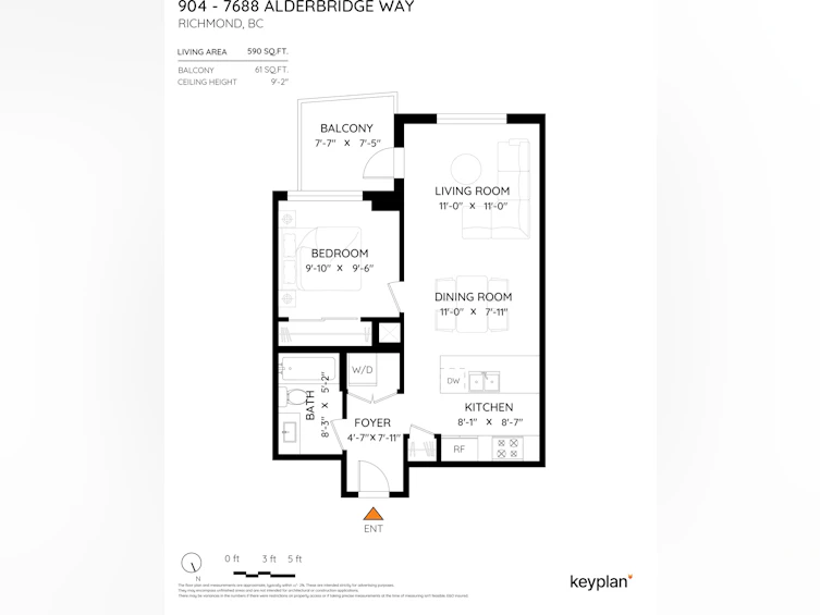 904-7688 Alderbridge Way, Richmond, BC, V6X 0P7 - 25