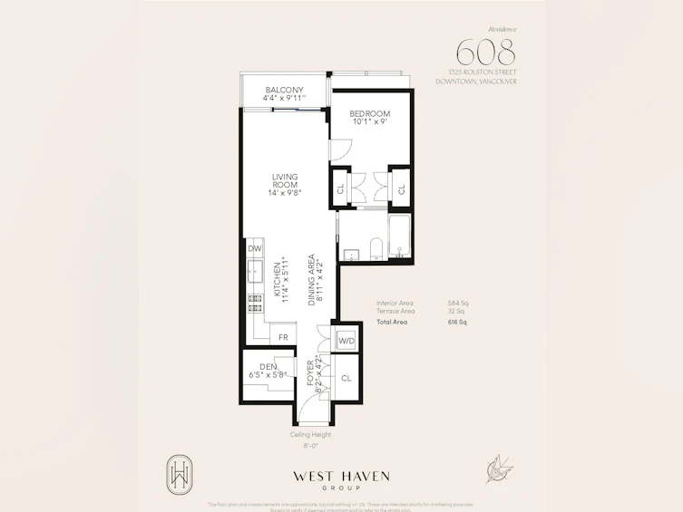 608-1325 Rolston Street, Vancouver, BC, V6B 0M2 - 30