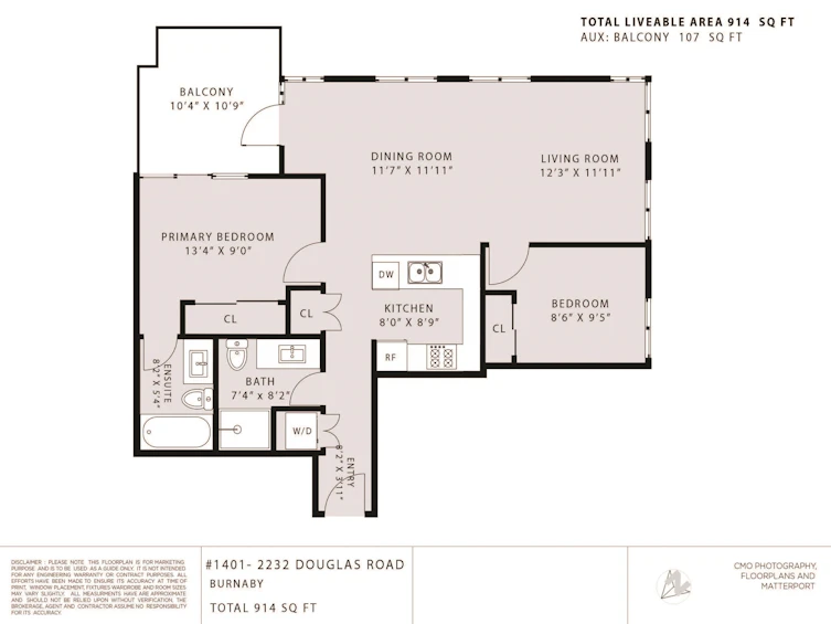 1401-2232 Douglas Road, Burnaby, BC, V5C 0G9 - 21