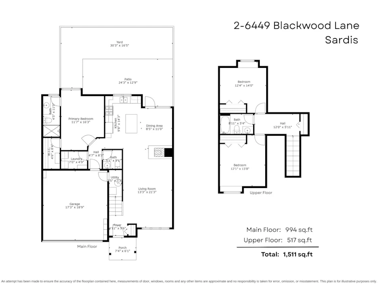 2-6449 Blackwood Lane, Chilliwack, BC, V2R 5X5 - 6