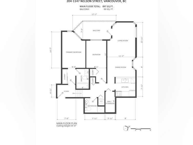 204-1147 Nelson Street, Vancouver, BC, V6G 1J3 - 37