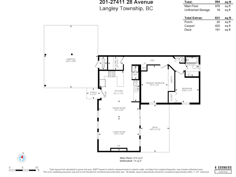 201-27411 28 Avenue, Langley, BC, V4W 3V1 - 30