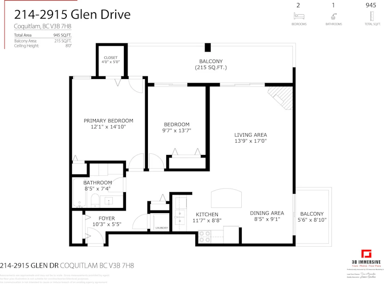 214-2915 Glen Drive, Coquitlam, BC, V3B 7H8 - 32