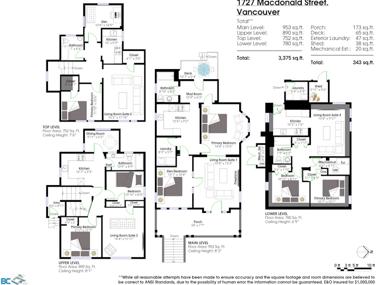 1727 Macdonald Street, Vancouver, BC, V6K 3X7 - 40