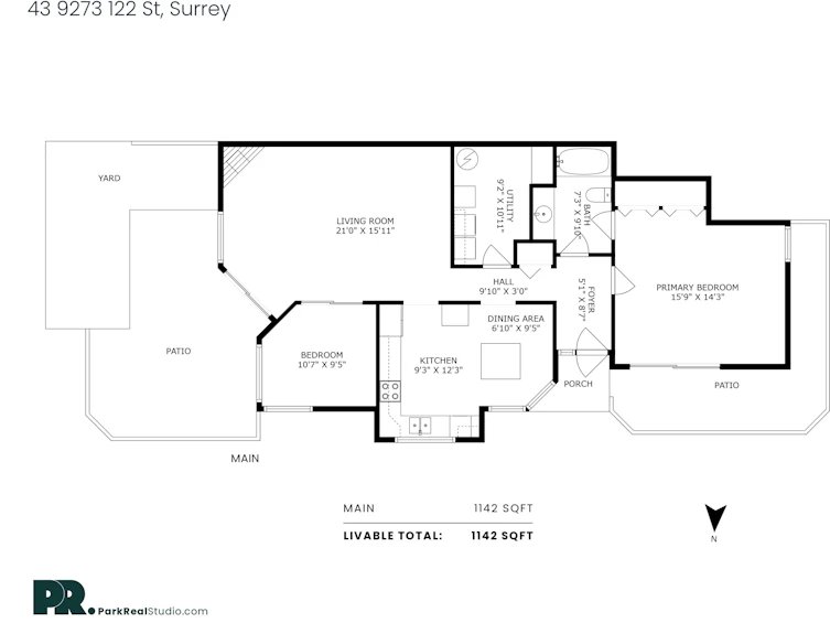 43-9273 122nd Street, Surrey, BC, V3V 7R5 - 21