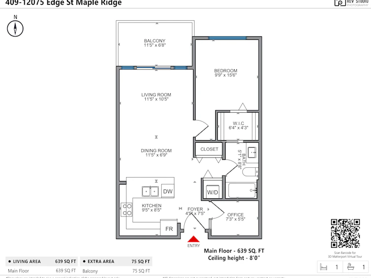 409-12075 Edge Street, Maple Ridge, BC, V2X 9E6 - 18