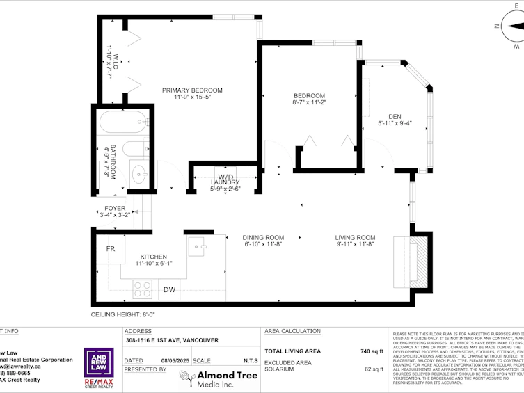 308-1516 E 1st Avenue, Vancouver, BC, V5N 1A5 - 11
