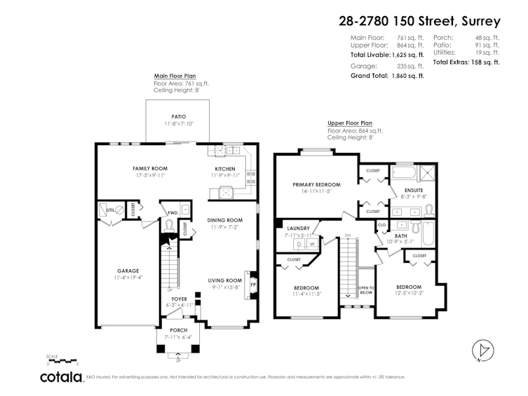 28-2780 150 Street, Surrey, BC, V4P 1P1 - 37
