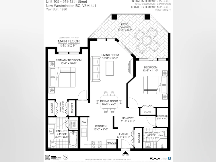 105-519 Twelfth Street, New Westminster, BC, V3M 6V9 - 7