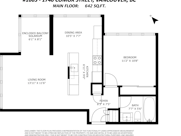 1603-1740 Comox Street, Vancouver, BC, V6G 2Z1 - 36