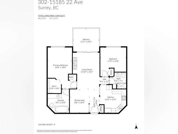302-15185 22 Avenue, Surrey, BC, V4A 9T4 - 22