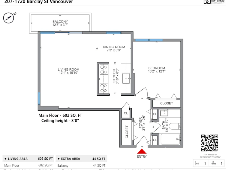 207-1720 Barclay Street, Vancouver, BC, V6G 1K4 - 22