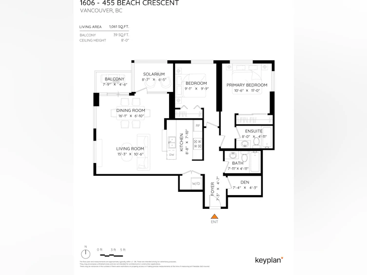 1606-455 Beach Crescent, Vancouver, BC, V6Z 3E5 - 36