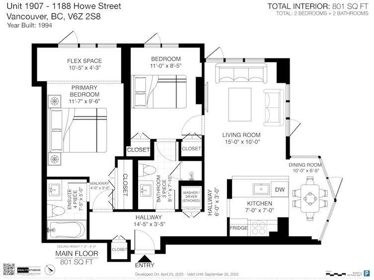1907-1188 Howe Street, Vancouver, BC, V6Z 2S8 - 26