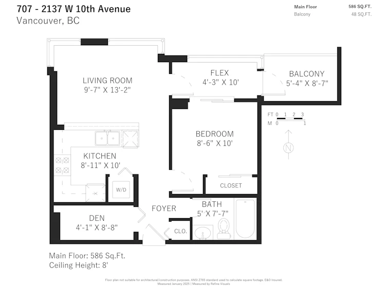 707-2137 W 10th Avenue, Vancouver, BC, V6K 4W4 - 28
