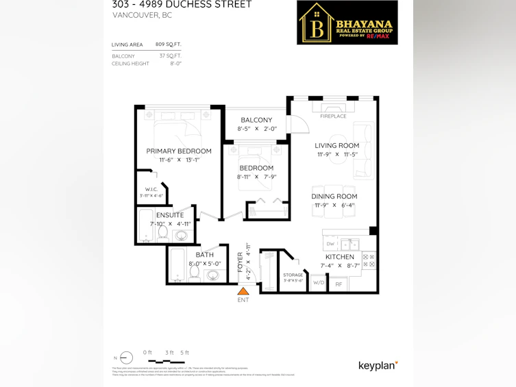 303-4989 Duchess Street, Vancouver, BC, V5R 6E5 - 20