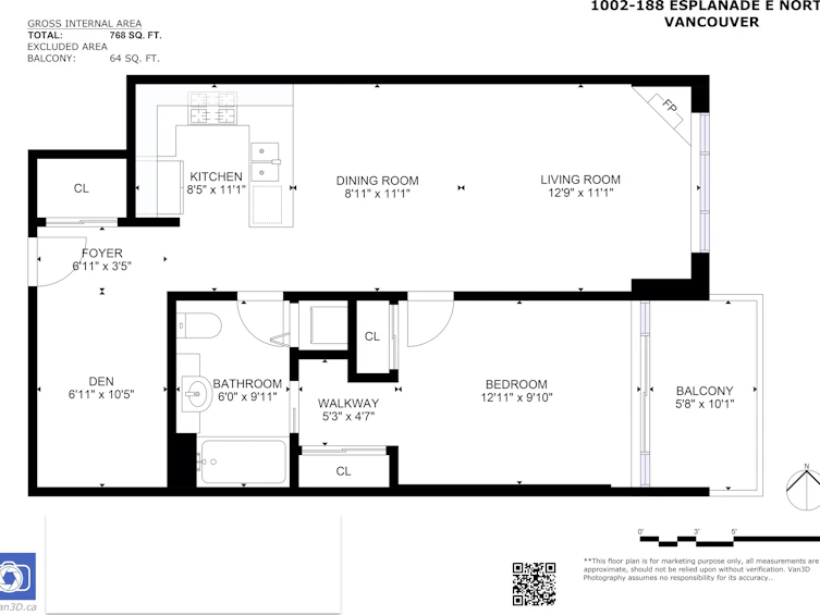 1002-188 E Esplanade, North Vancouver, BC, V7L 4Y1 - 30