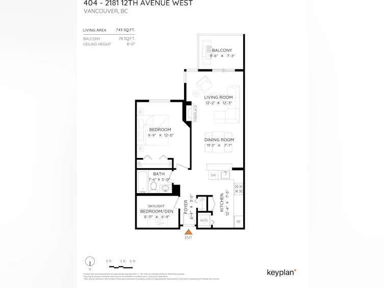 404-2181 W 12th Avenue, Vancouver, BC, V6K 4S8 - 31