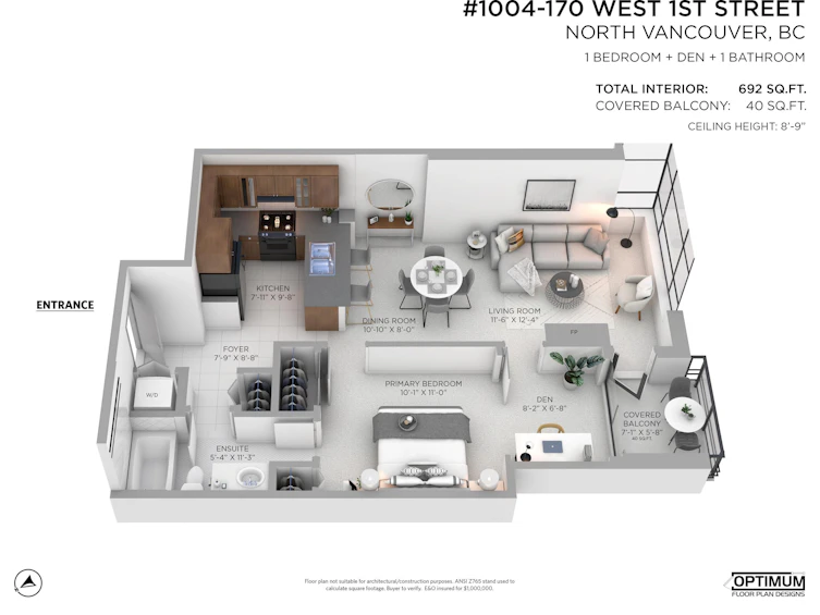 1004-170 W 1st Street, North Vancouver, BC, V7M 3P2 - 35