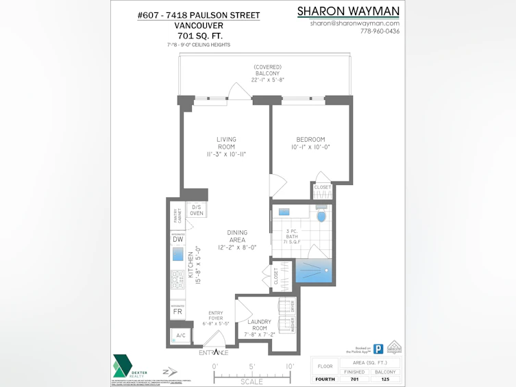 607-7418 Paulson Street, Vancouver, BC, V6P 0K2 - 22