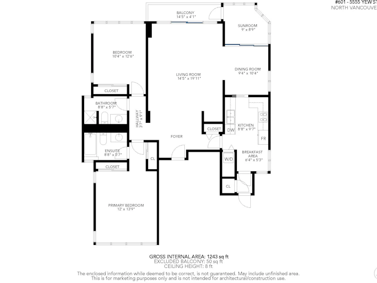 601-5555 Yew Street, Vancouver, BC, V6M 3X9 - 35