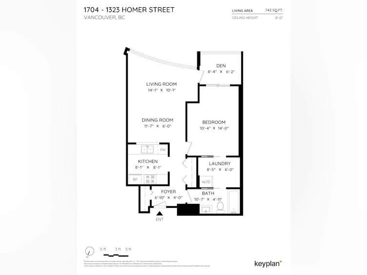 1704-1323 Homer Street, Vancouver, BC, V6B 5T1 - 30