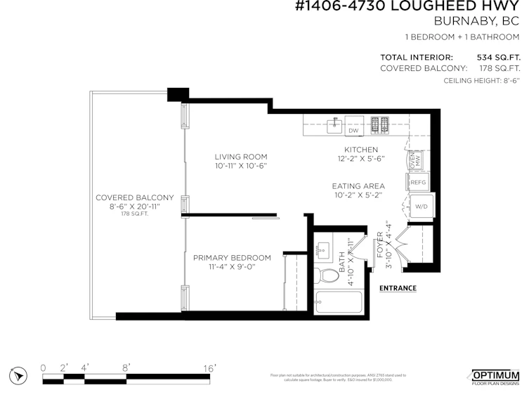 1406-4730 Lougheed Highway, Burnaby, BC, V5C 0M9 - 39
