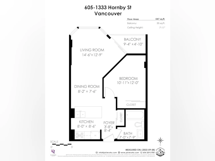 605-1333 Hornby Street, Vancouver, BC, V6Z 2C1 - 19