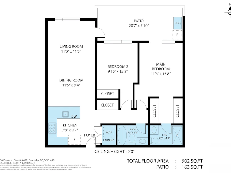 402-4468 Dawson Street, Burnaby, BC, V5C 0J9 - 36
