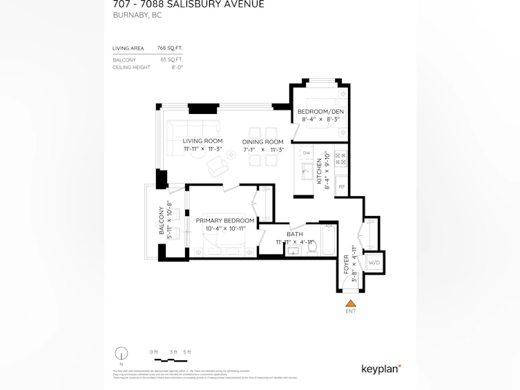 707-7088 Salisbury Avenue, Burnaby, BC, V5E 0A4 - 40