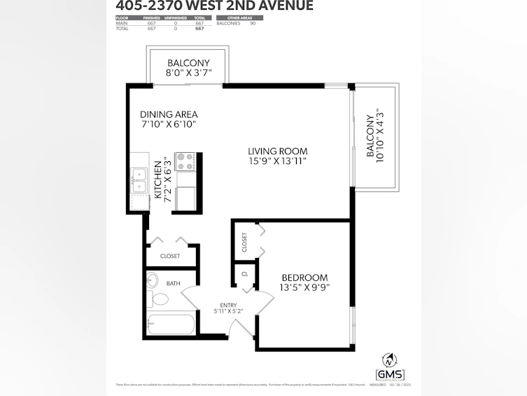 405-2370 W 2nd Avenue, Vancouver, BC, V6K 1J2 - 30