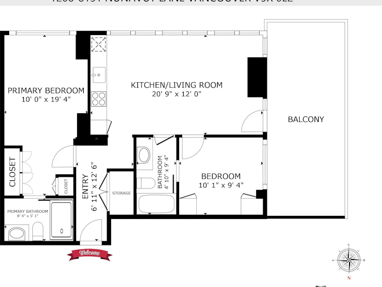 1208-8131 Nunavut Lane, Vancouver, BC, V5X 0E2 - 9