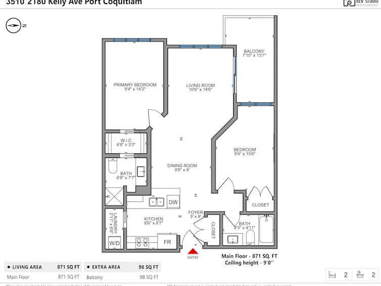 3510-2180 Kelly Avenue, Port Coquitlam, BC, V3C 0S4 - 27
