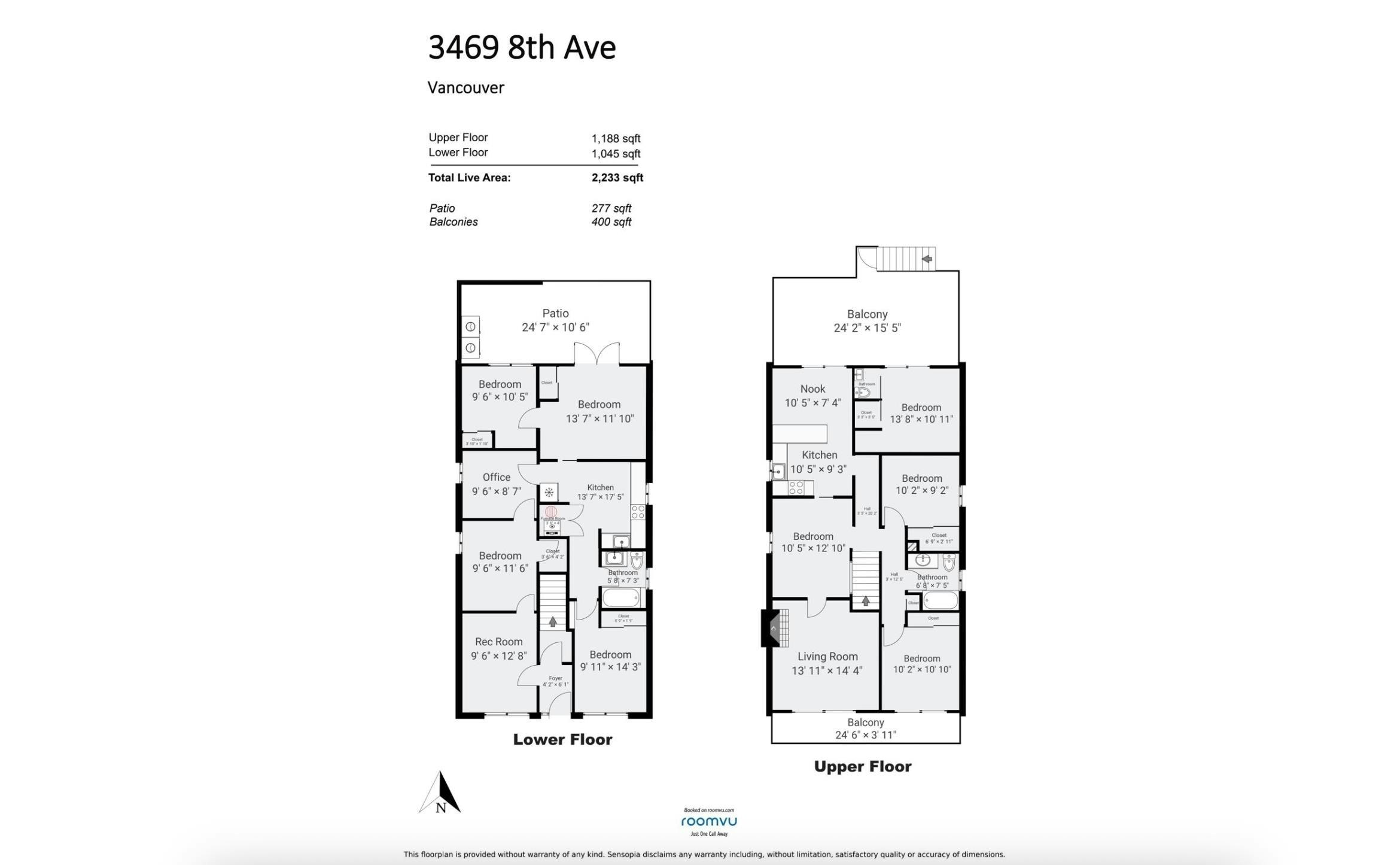 3469 W 8th Avenue, Vancouver, BC, V6R 1Y6