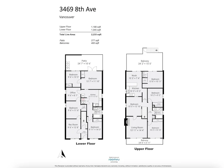 3469 W 8th Avenue, Vancouver, BC, V6R 1Y6